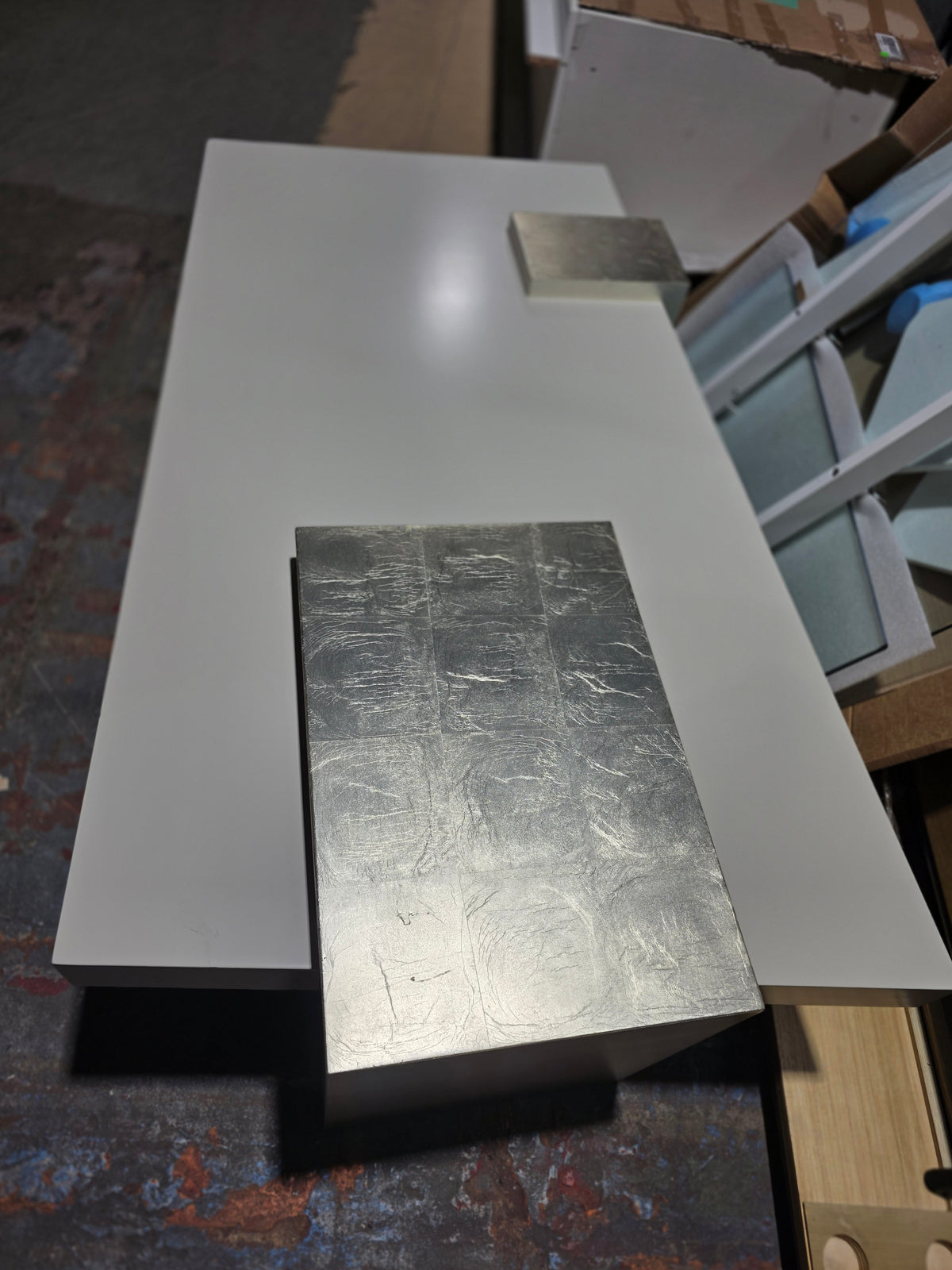 Float Single Coffee Table by Caracole