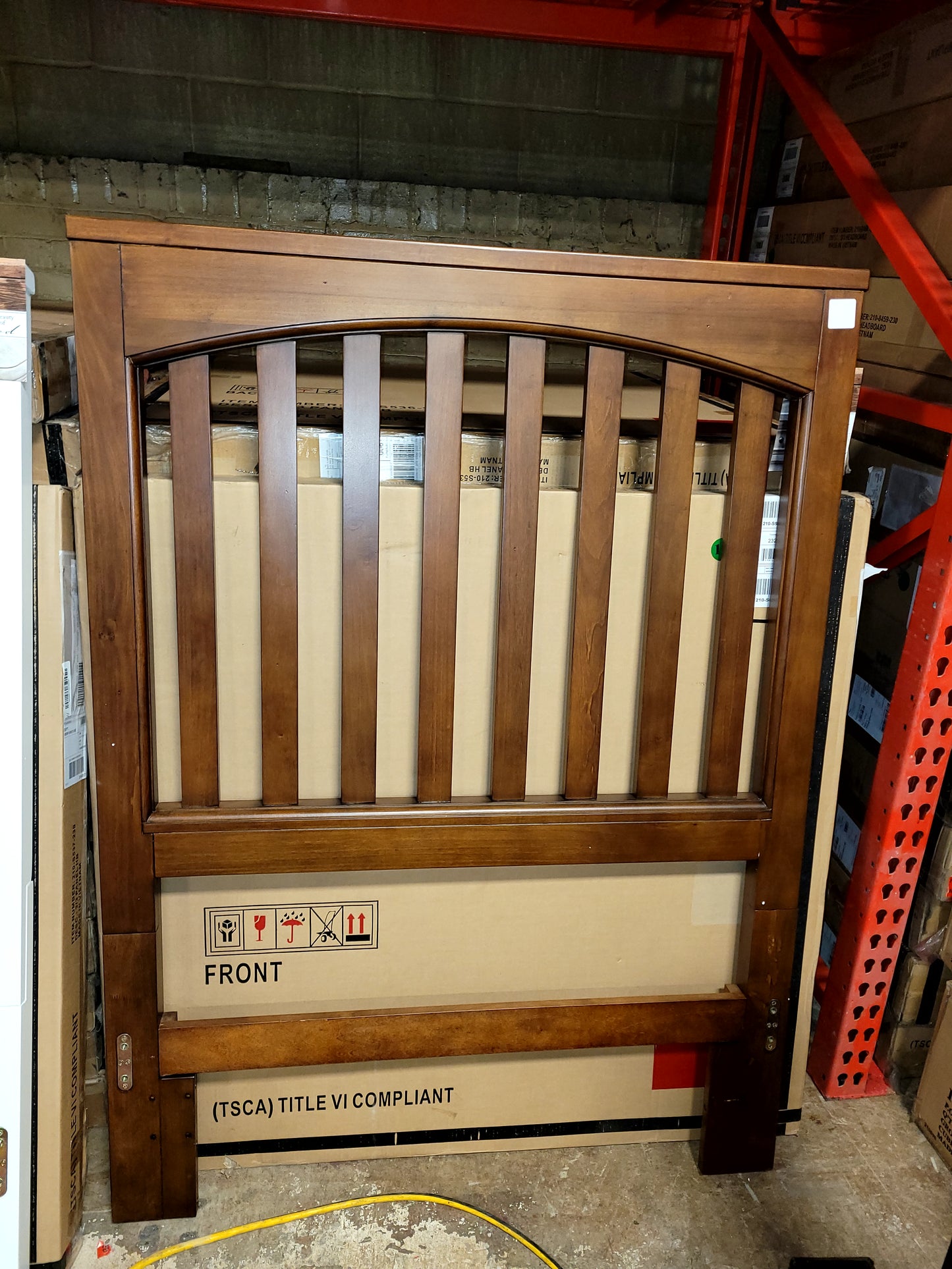 Twin Wood Headboard (brown) 210-S536-230