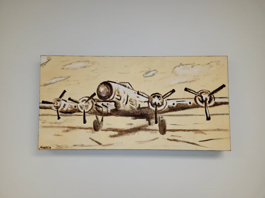 Airplane Canvas Painting