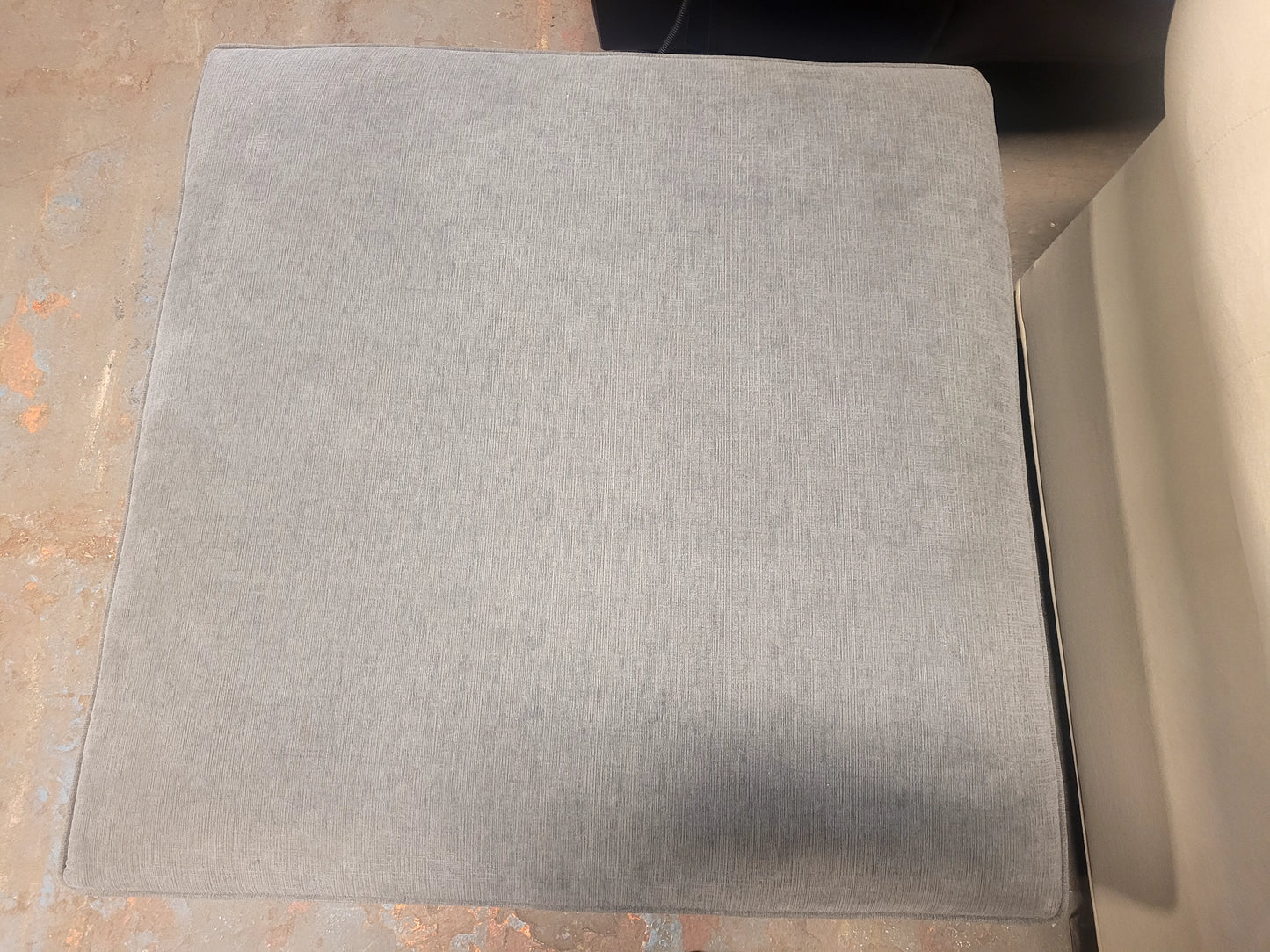 36" Radley Storage Ottoman (Heavenly Mocha Grey)