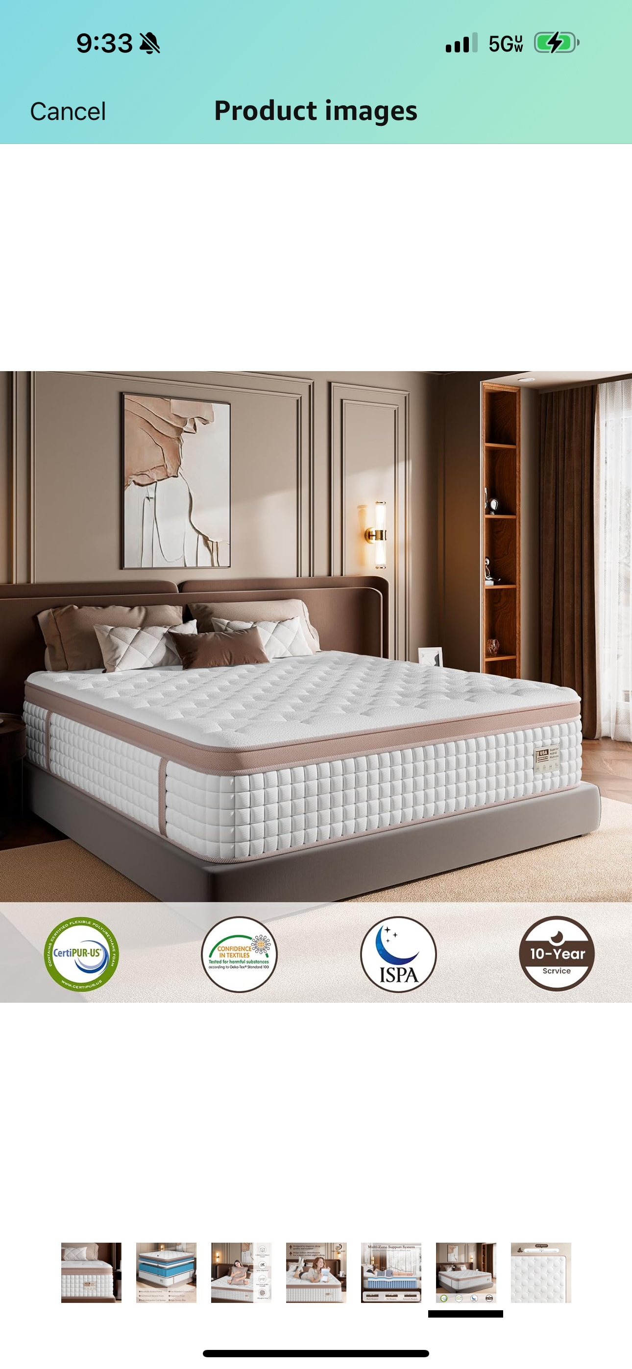Full Size Flexpedic 12" Mattress