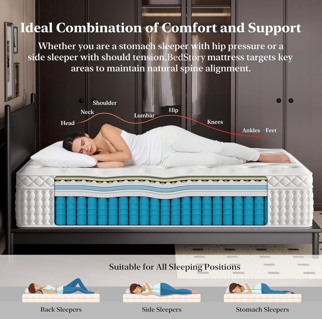 King Size Bedstory Deep Sleep Mattress