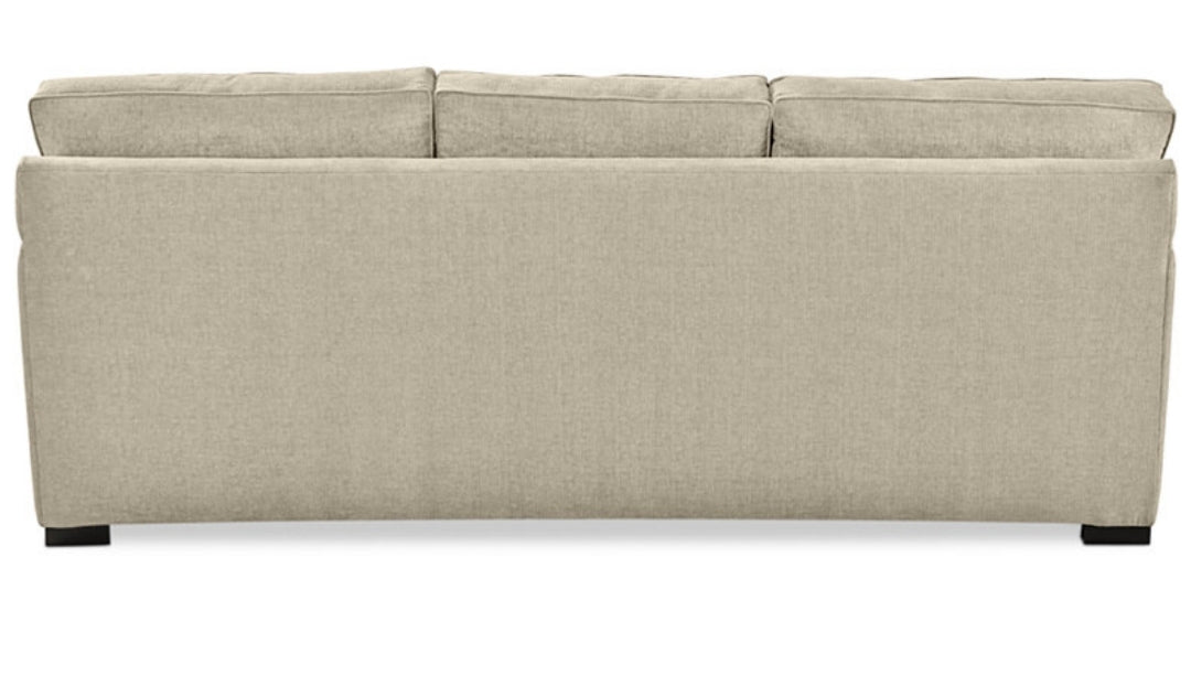 Radley 86" Fabric Queen Sleeper Sofa Bed (Heavenly Chrome Beige)