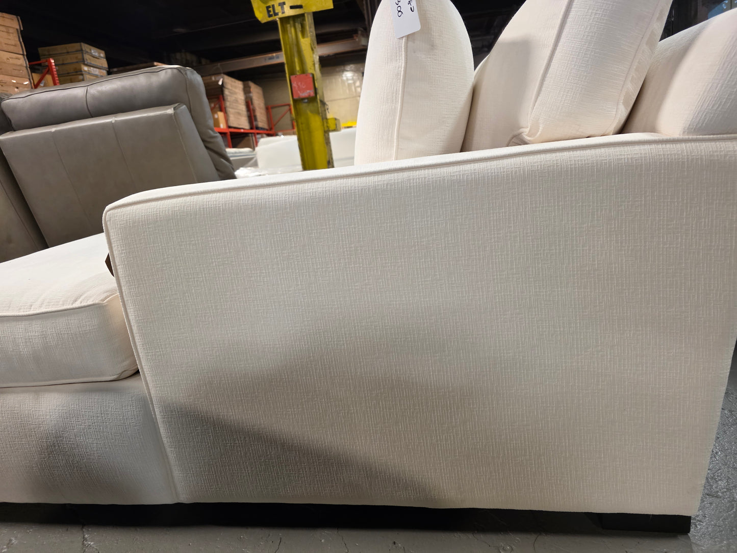 3-Pc. Radley Sectional Sofa with Chaise (Heavenly Oyster White)
