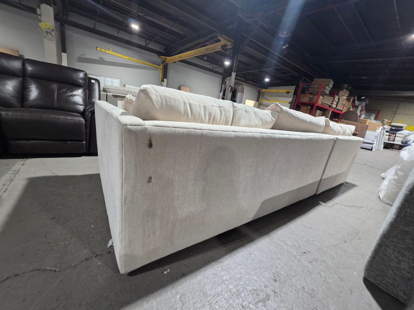 Brea Sectional Sofa (Amici Oyster)