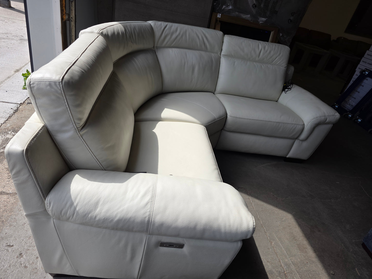 Julius 3-Pc. Leather Sofa with 2 Power Recliners