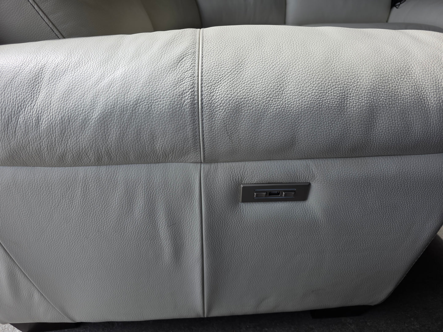 Julius 3-Pc. Leather Sofa with 2 Power Recliners
