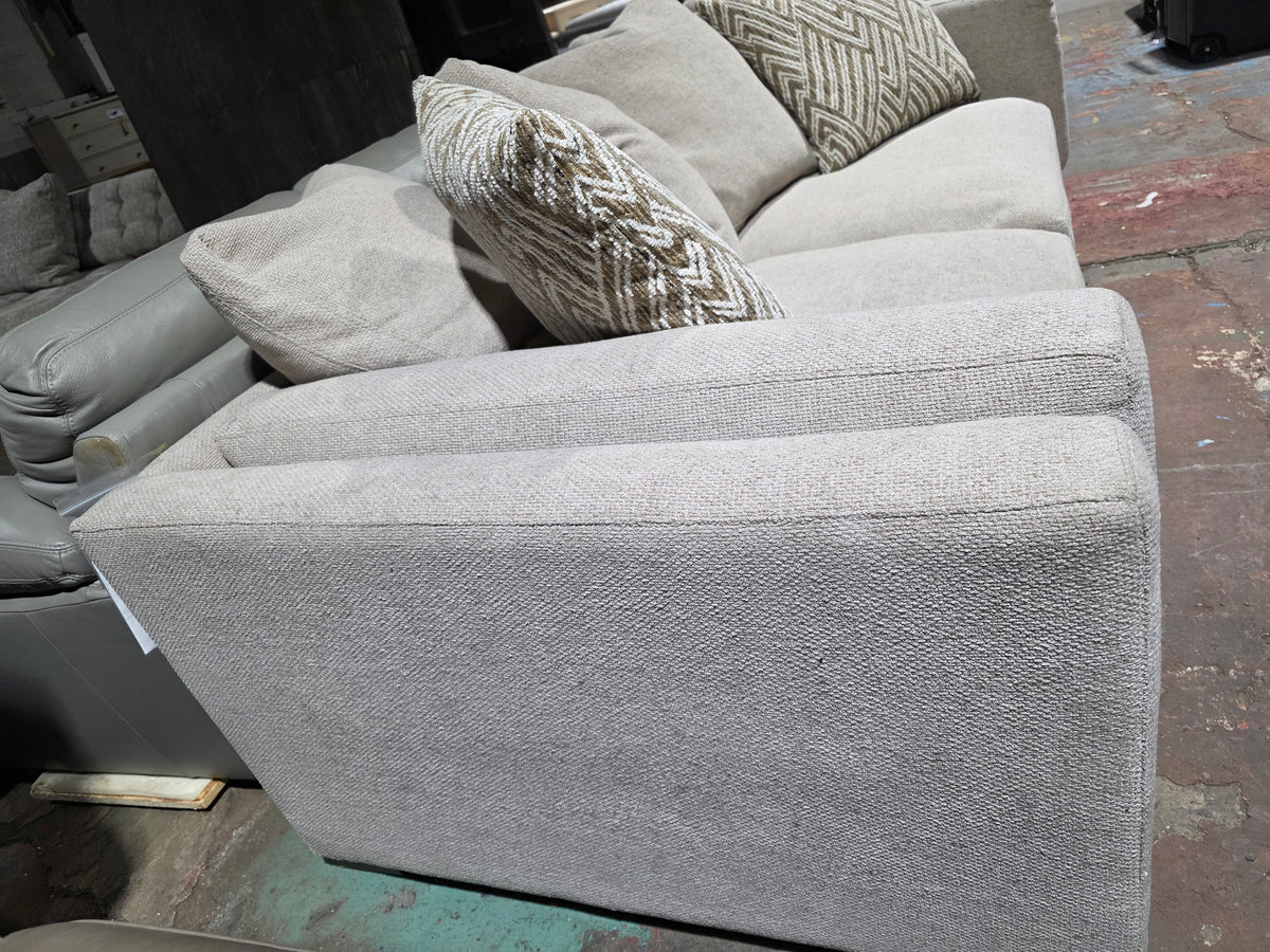 Barlien 2-pc. Modular Fabric Sofa (Oatmeal)