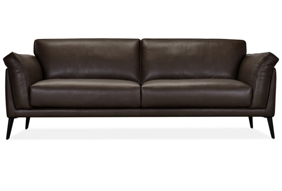 Keery 91" Leather Sofa (Stout)
