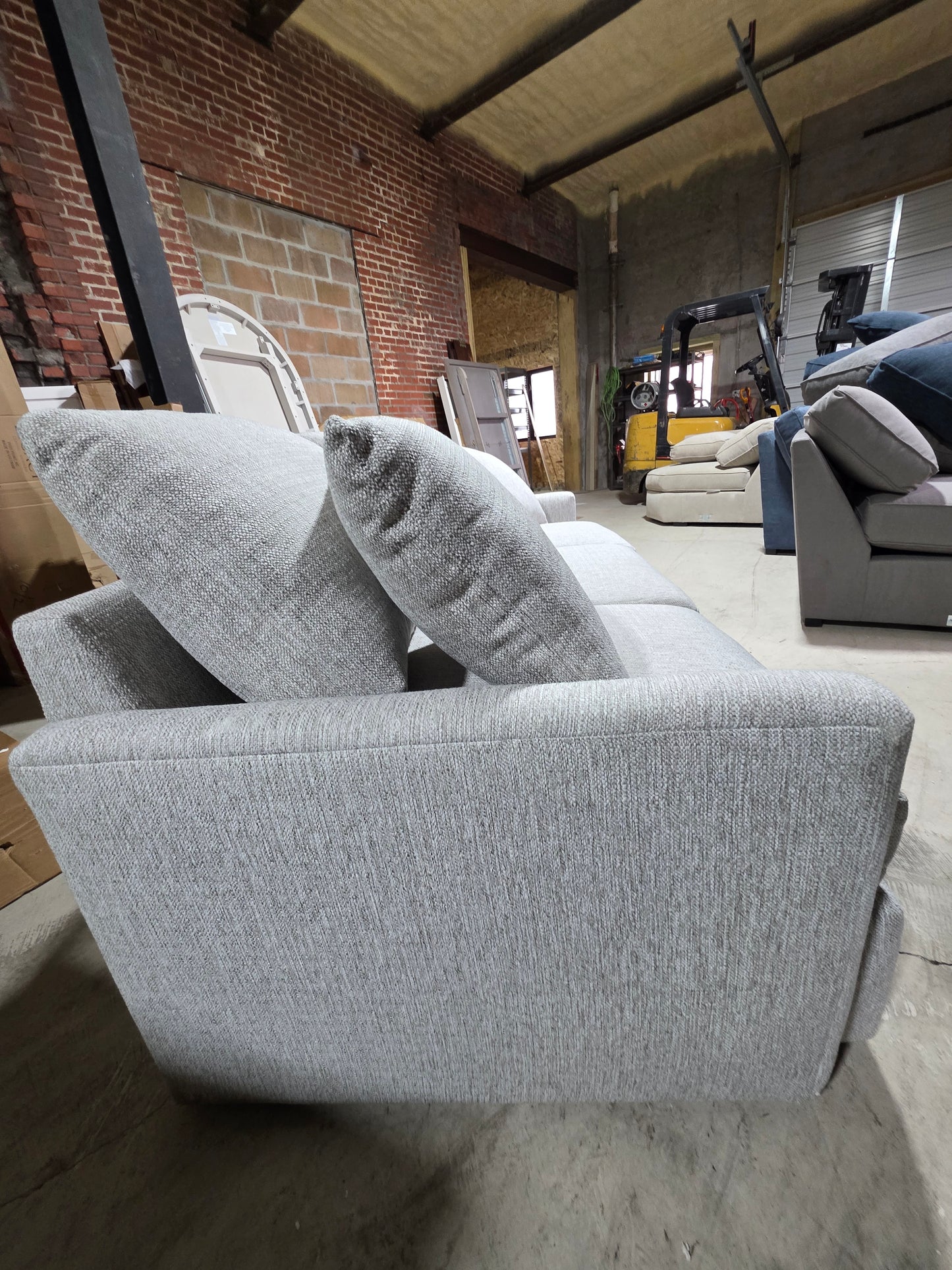 Tilmar Fabric Estate Sofa (Charcoal)