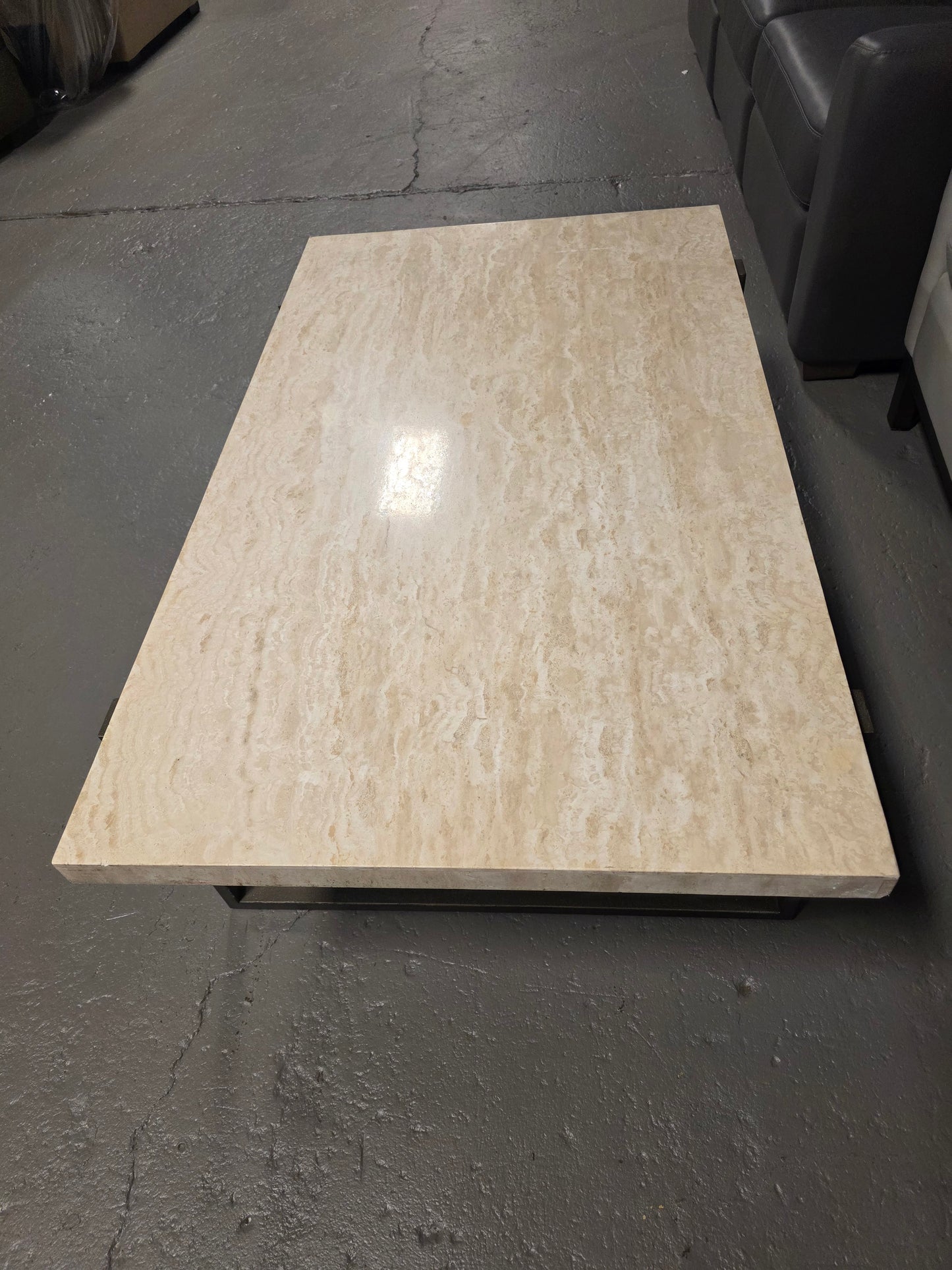 Ariela Travertine Occasional Coffee Table