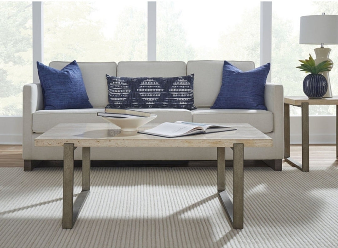 Ariela Travertine Occasional Coffee Table