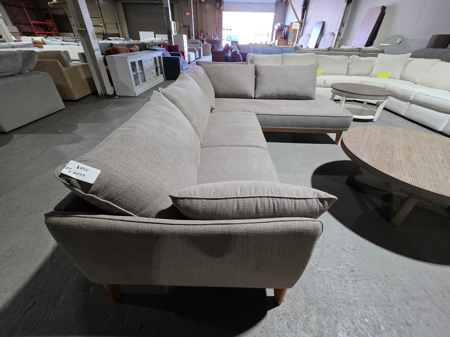 Jollene 113" 2-Pc. Fabric Sectional (Slate Grey)
