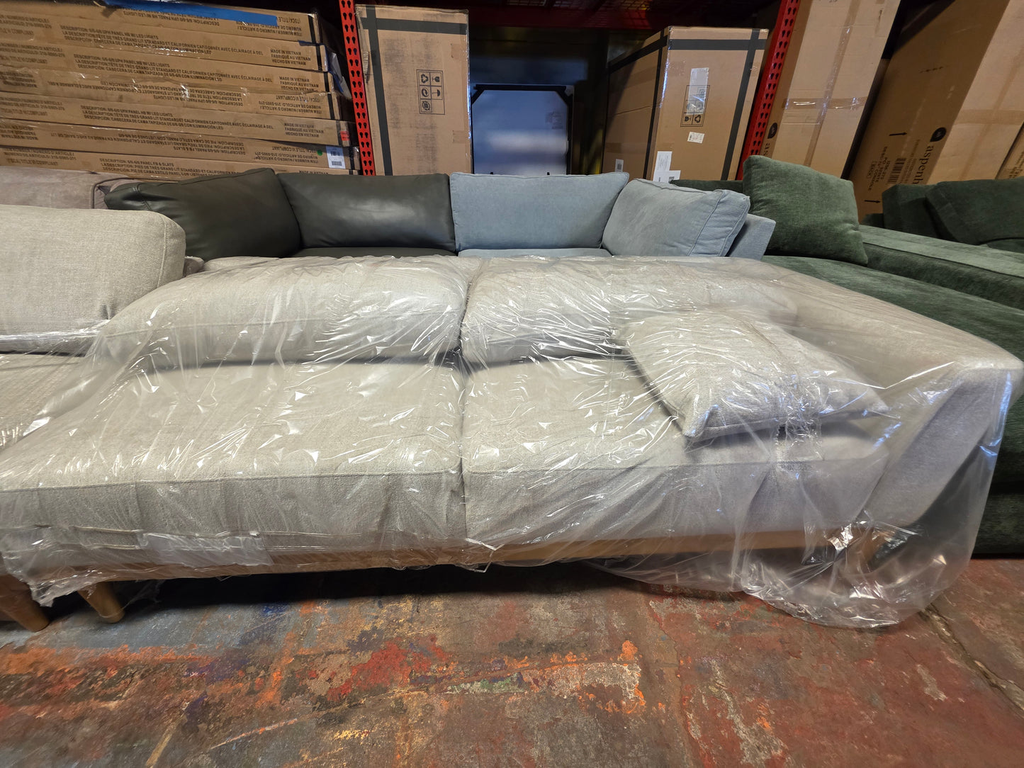 Fabric 2-Pc. 152" Sofa