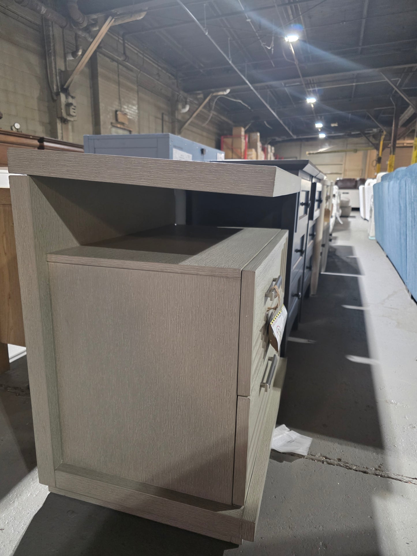 Cascade Two-Drawer Nightstand