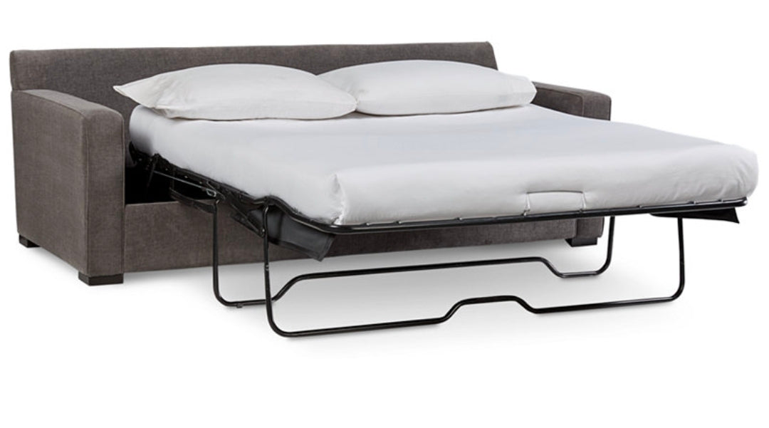 Radley 86" Fabric Queen Sleeper Sofa Bed (Heavenly Mocha Grey)