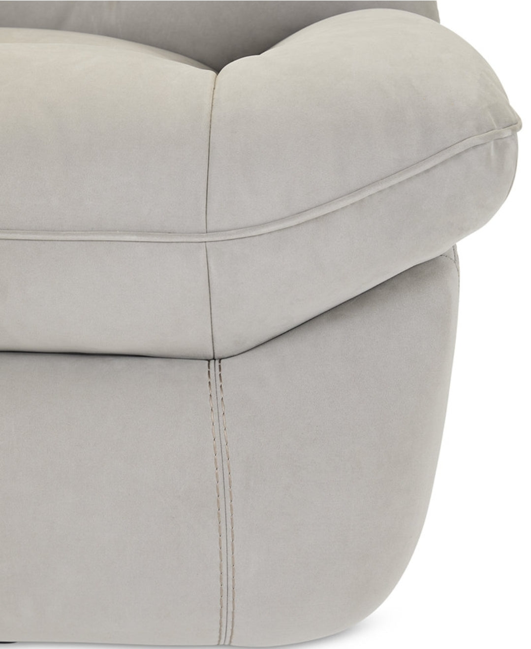 Bovell Fabric Power Swivel Glide Recliner (Light Grey)
