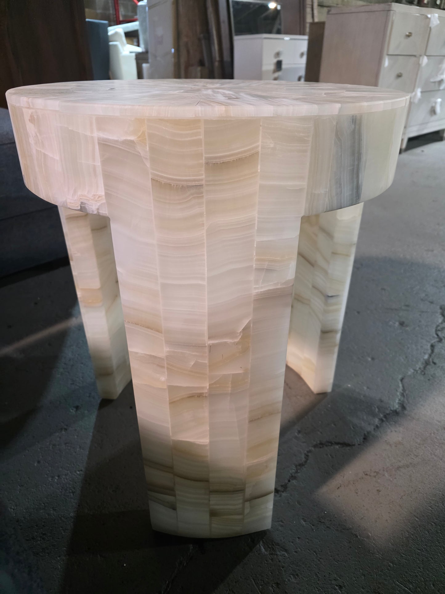 Meridian Round End Table