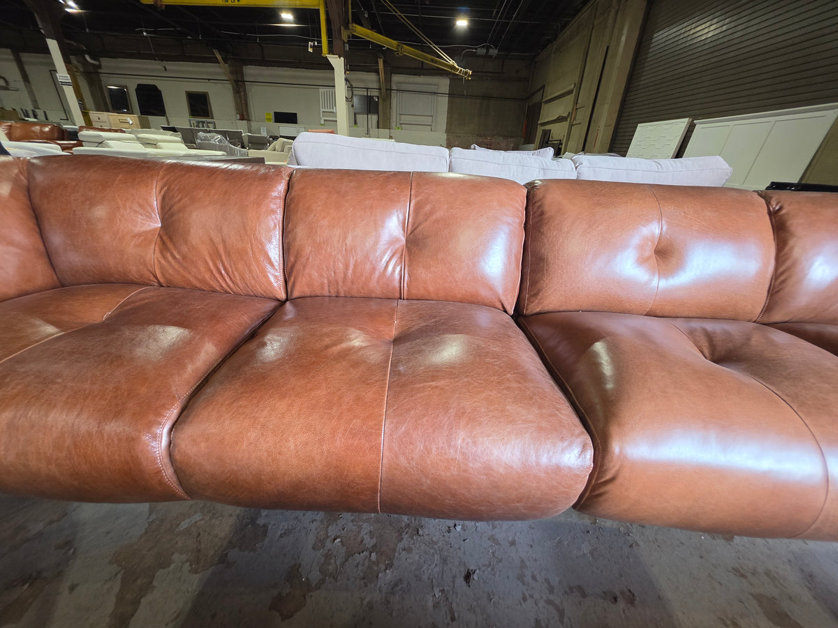 Avori Leather 2-Piece Sofa