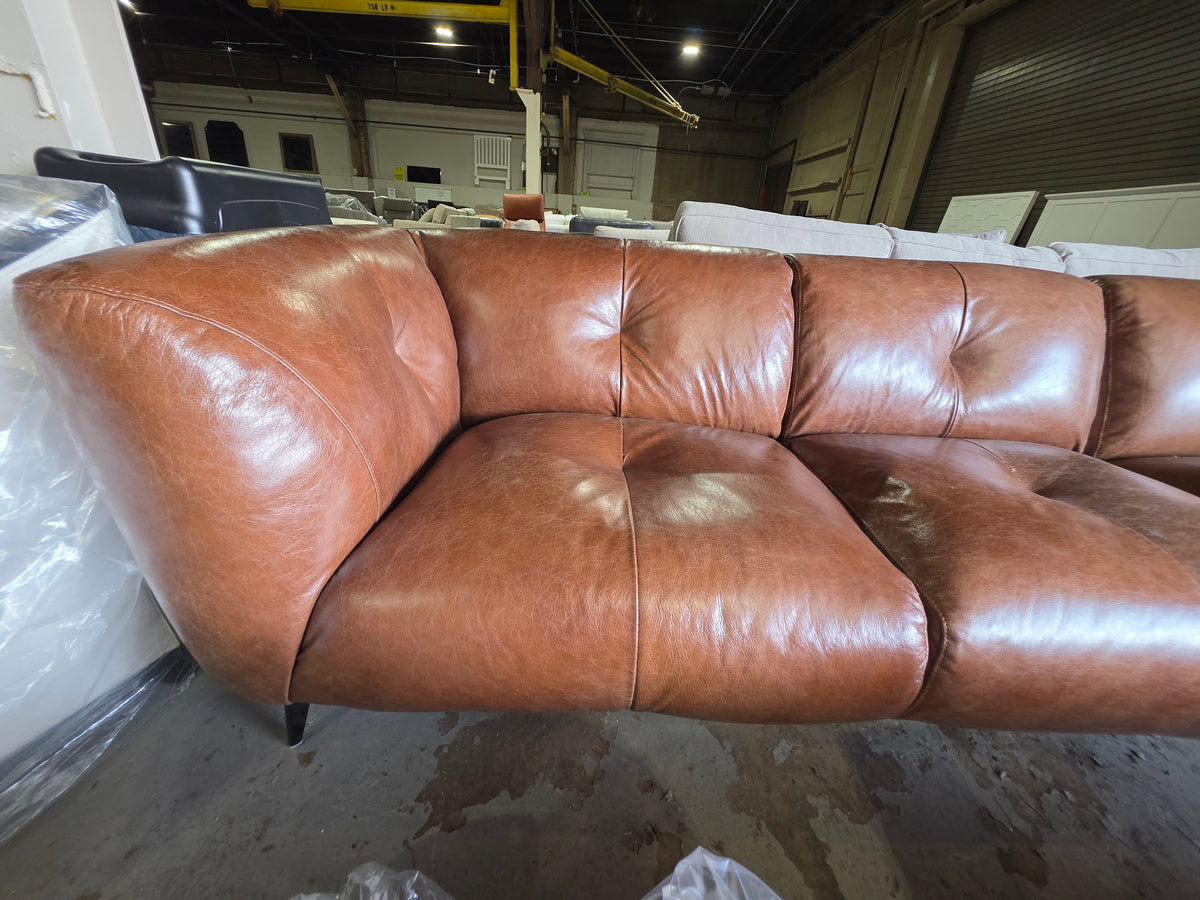 Avori Leather 2-Piece Sofa