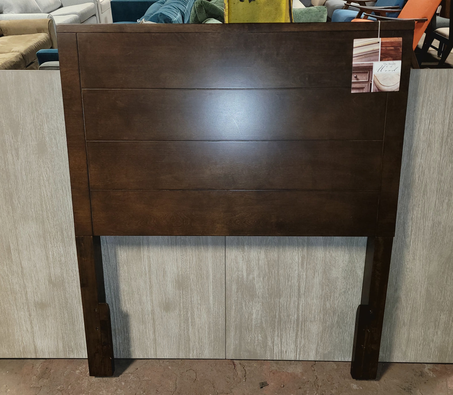 Twin Wood Headboard