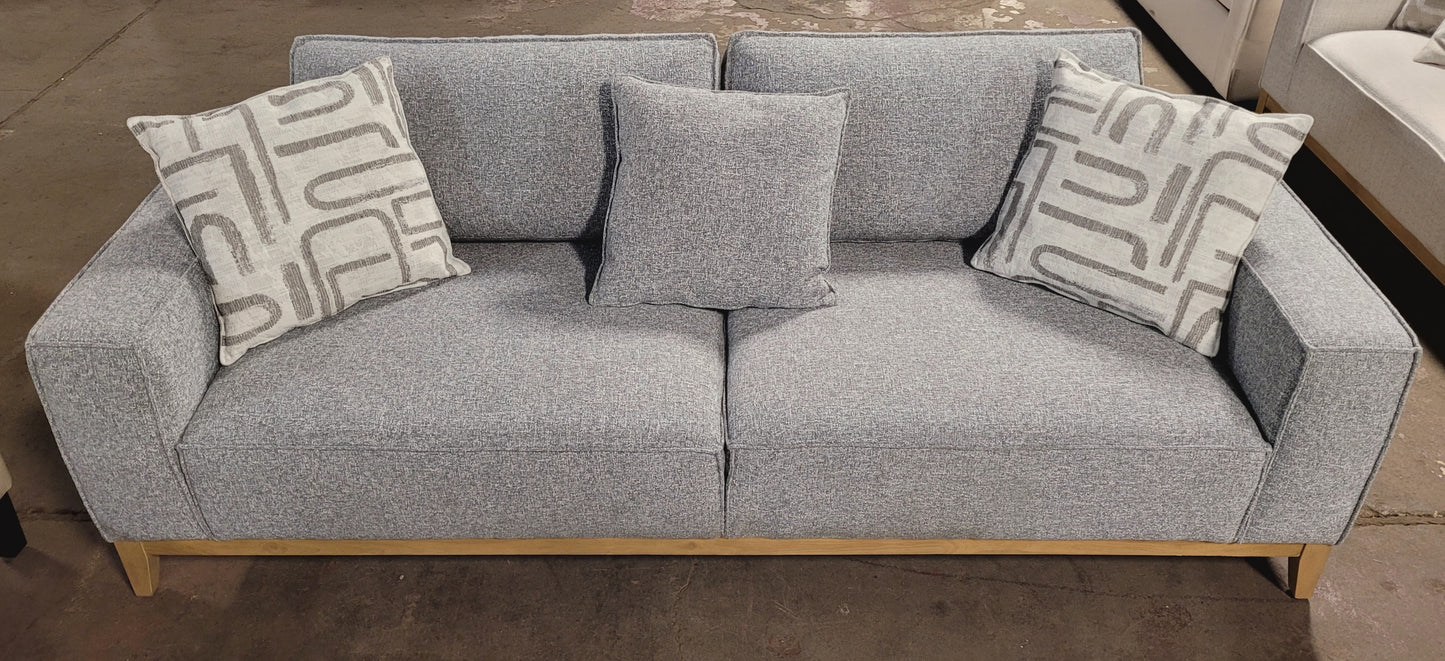 92" Fabric Sofa (Gray)