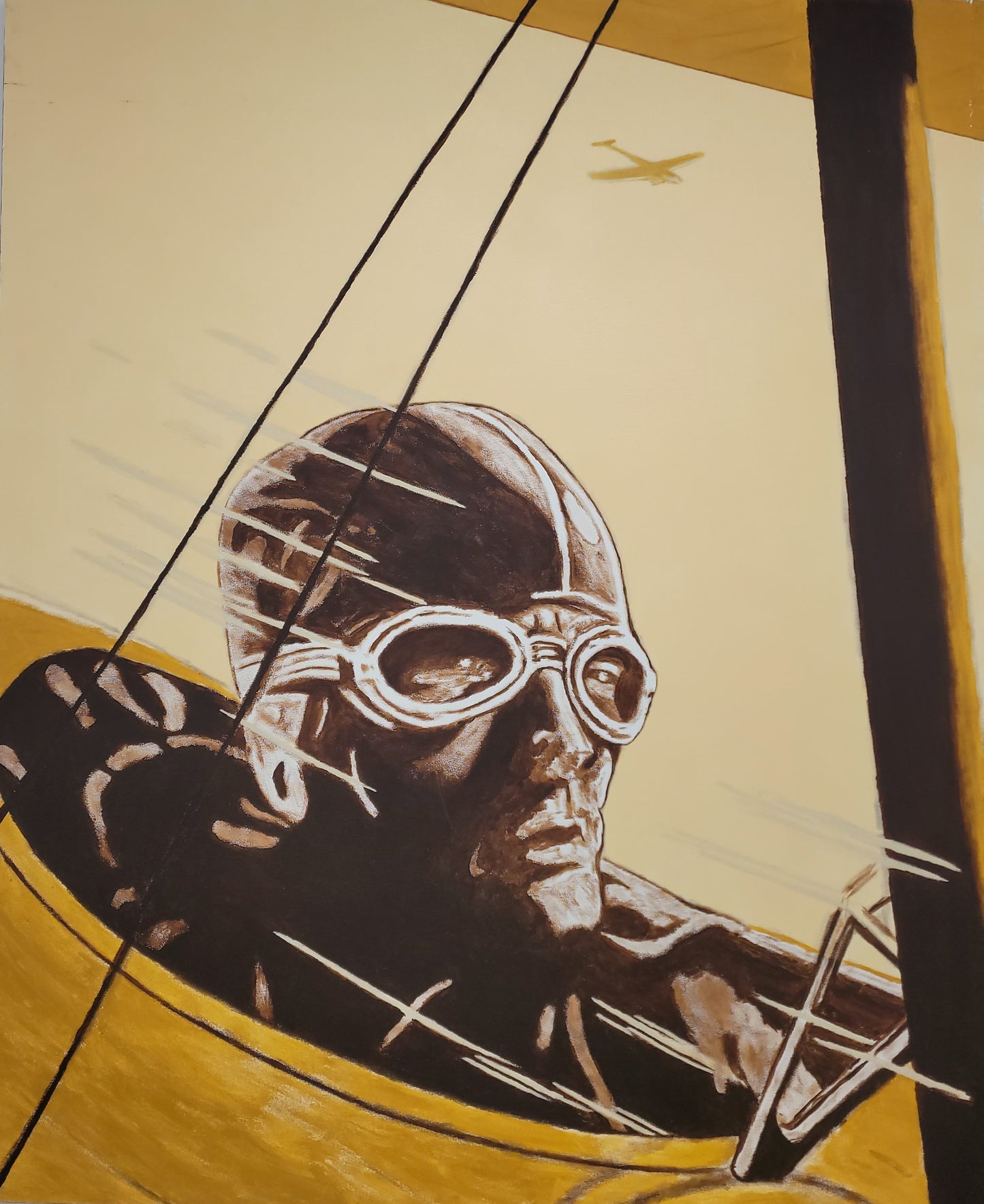 Pilot Canvas Painting