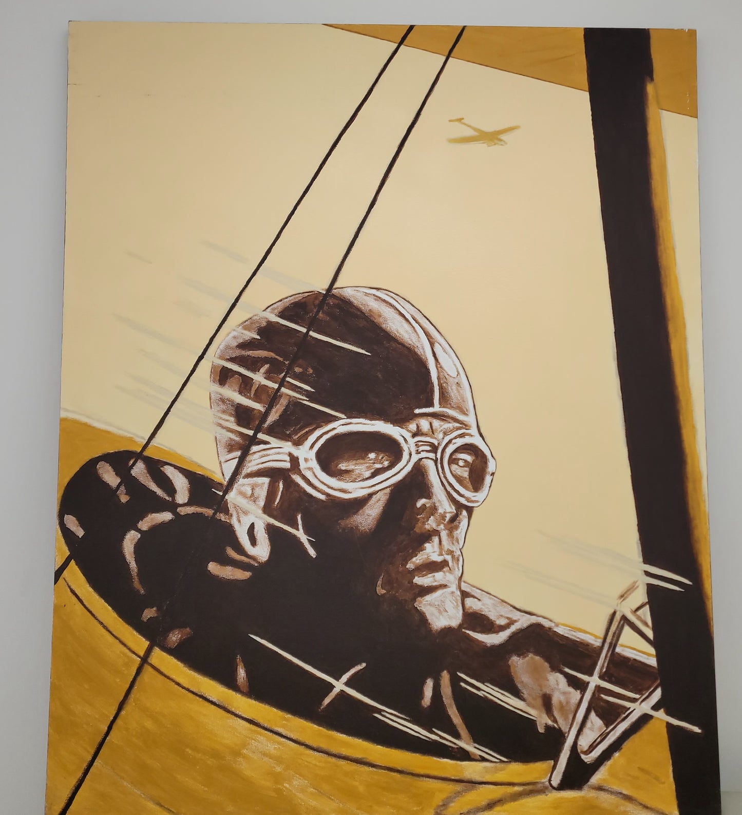 Pilot Canvas Painting