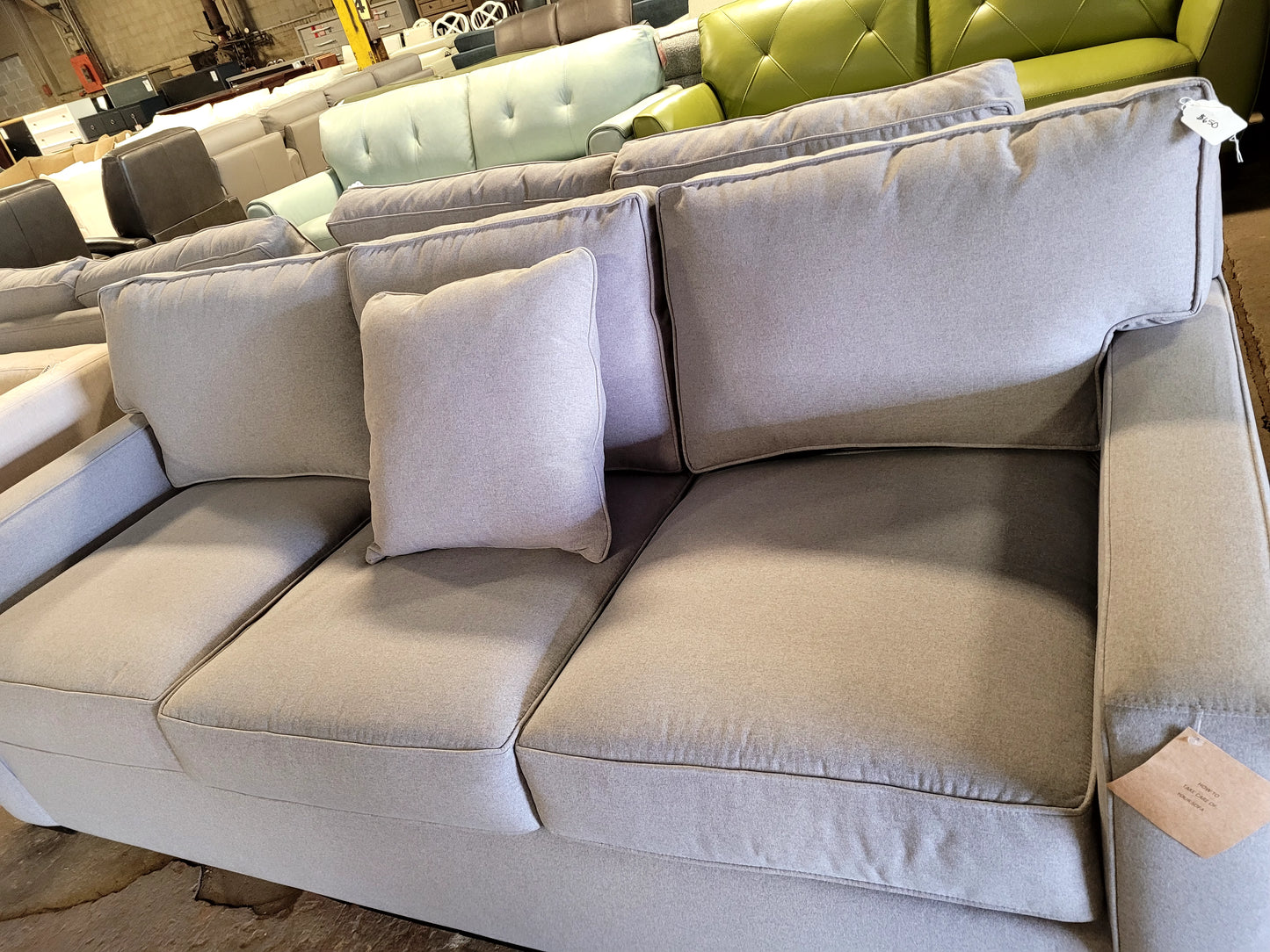 Radley Grey Sofa (Custom Grey Fabric)