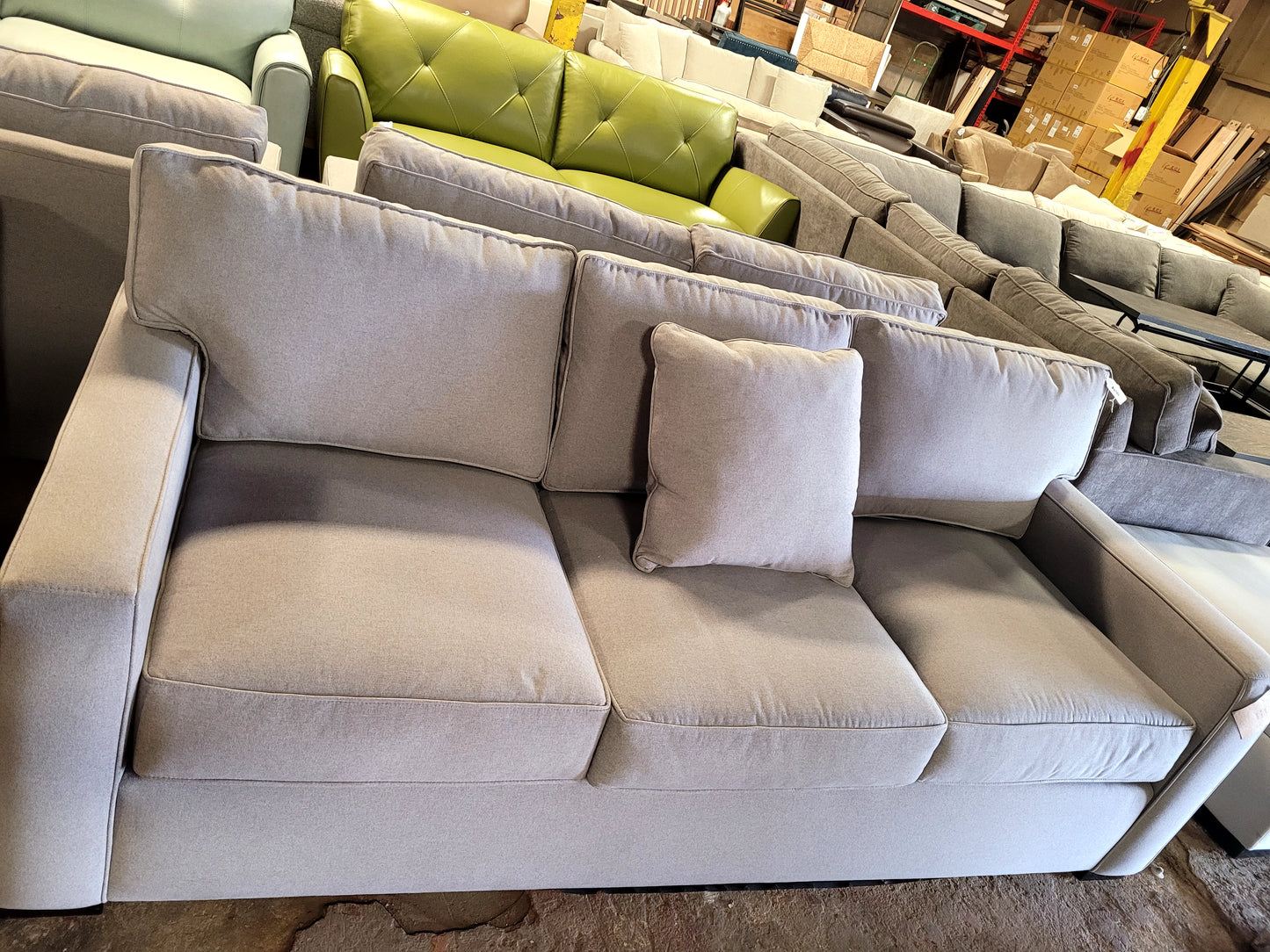 Radley Grey Sofa (Custom Grey Fabric)