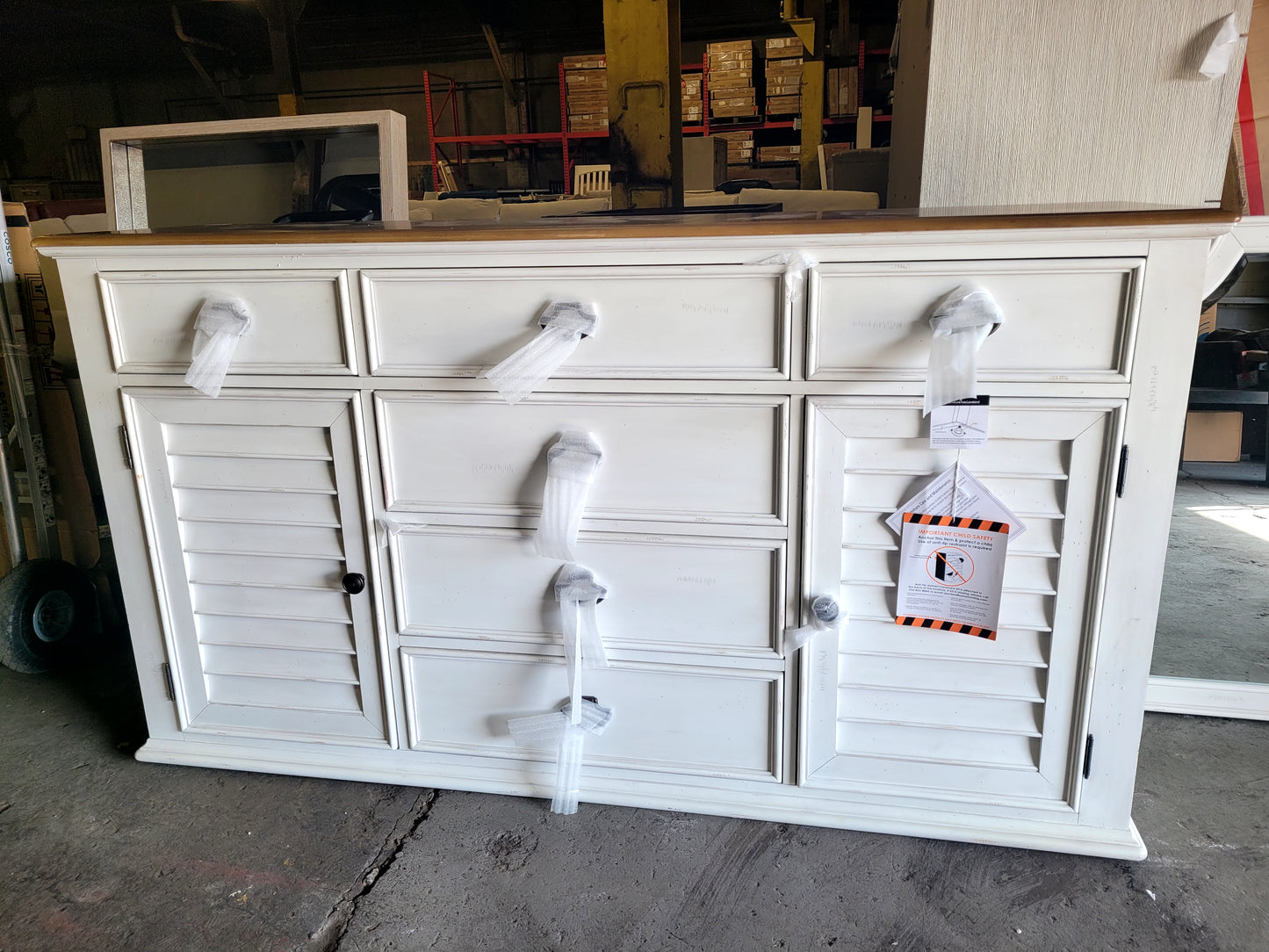 Mandeville Louvered Dresser