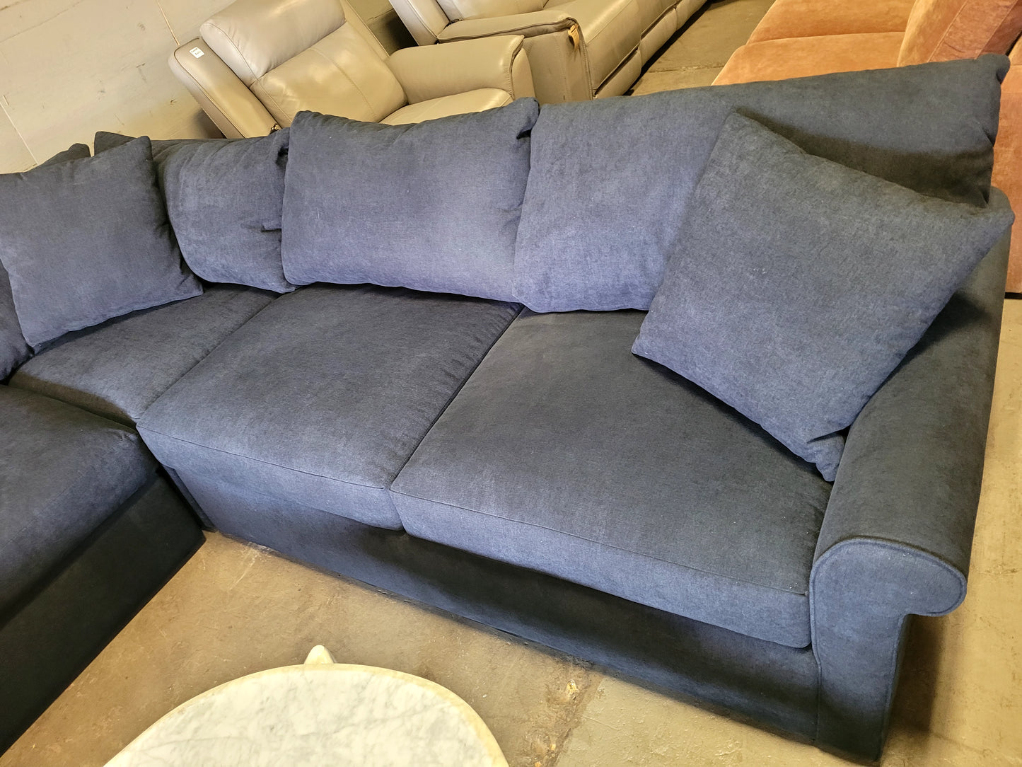 4pc Rollarm Cuddler Sectional