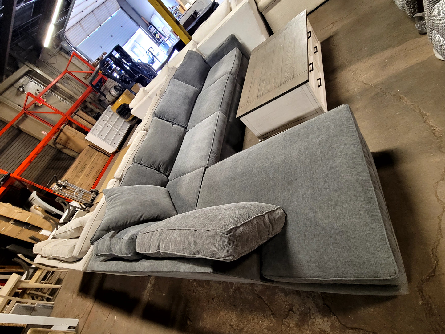 3-pc Radley Sectional (Heavenly Mocha Grey)