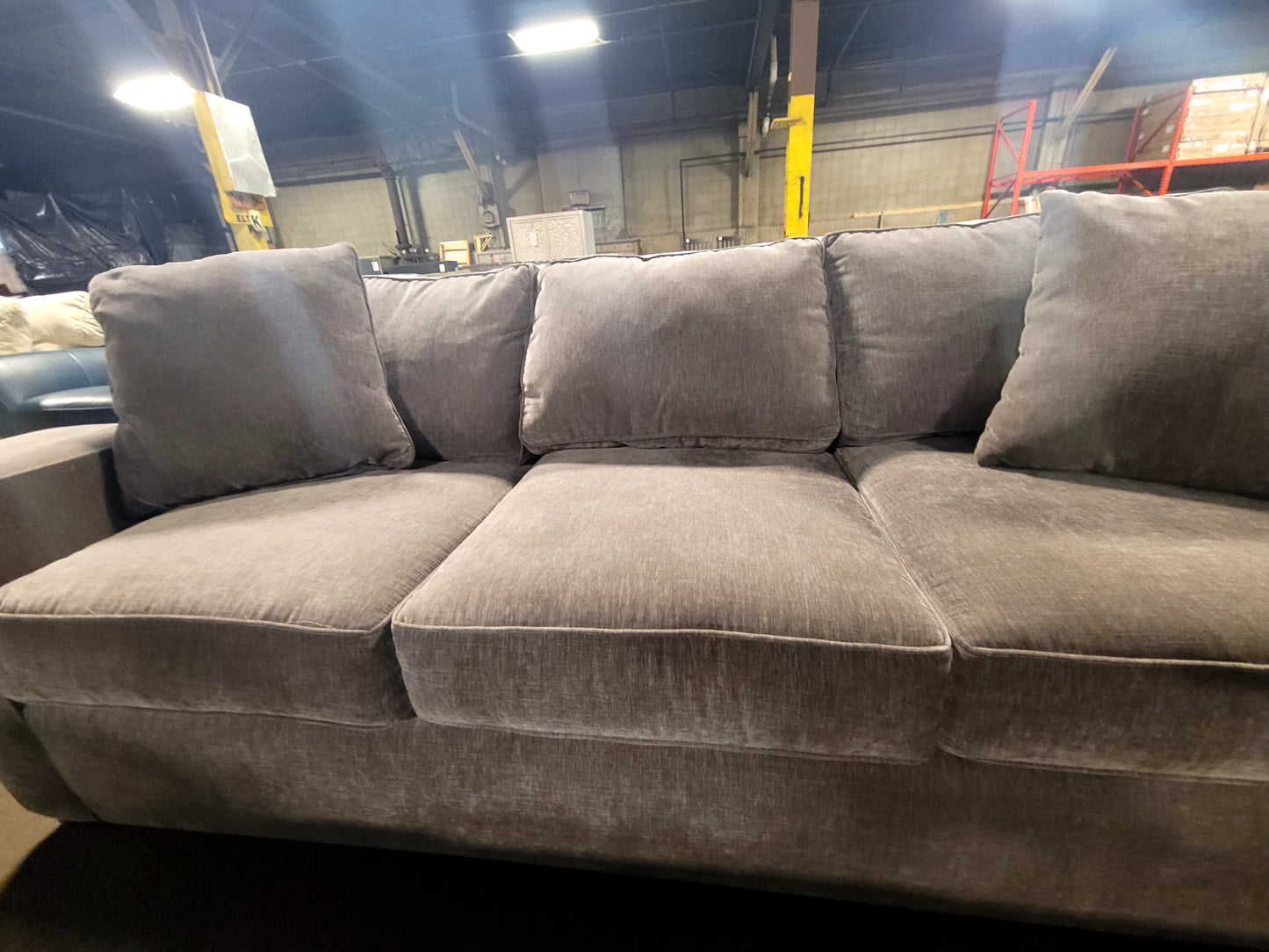 Radley 86" Sofa (Custom Grey Fabric)