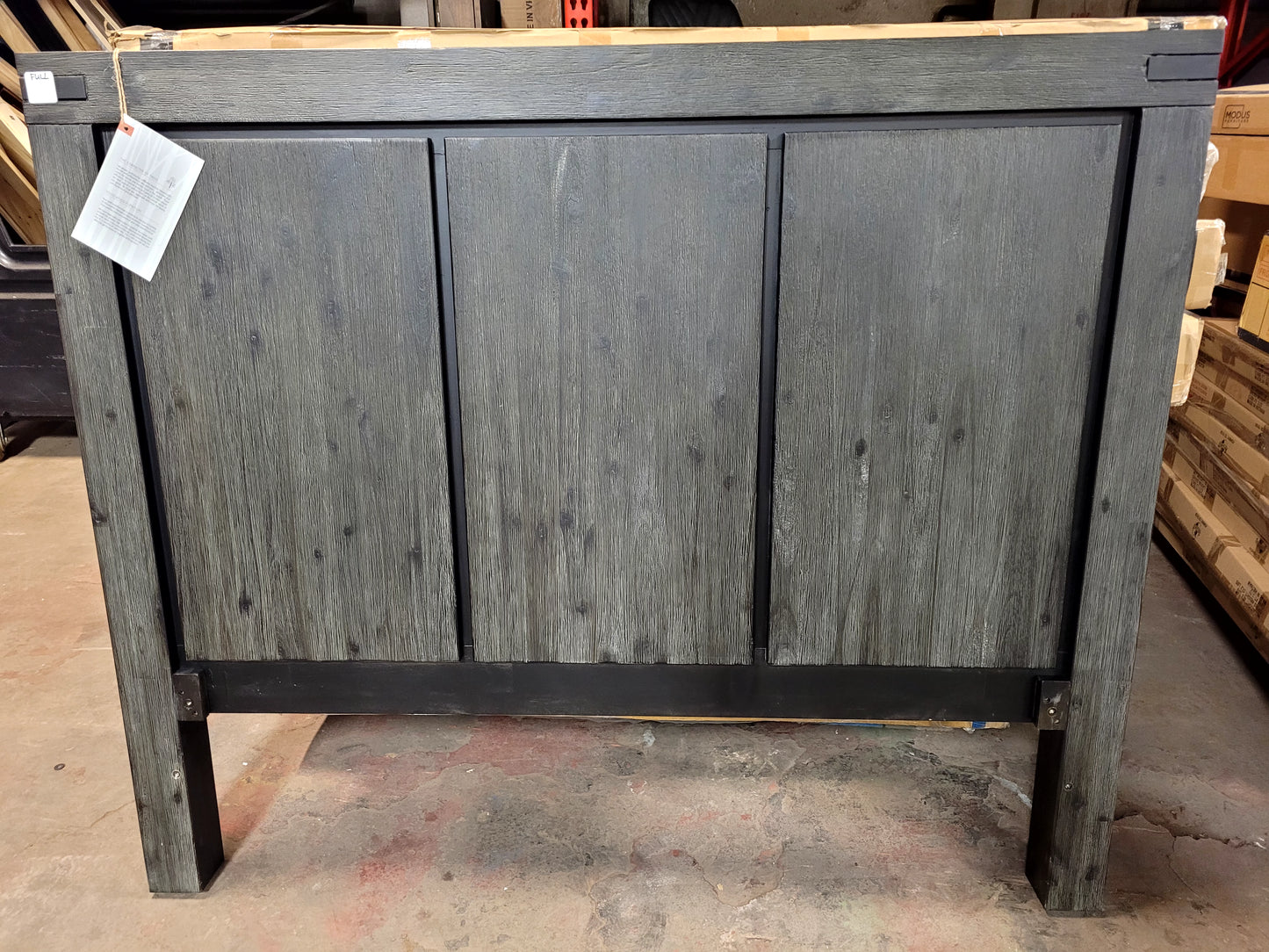 Avondale Graphite Full Headboard