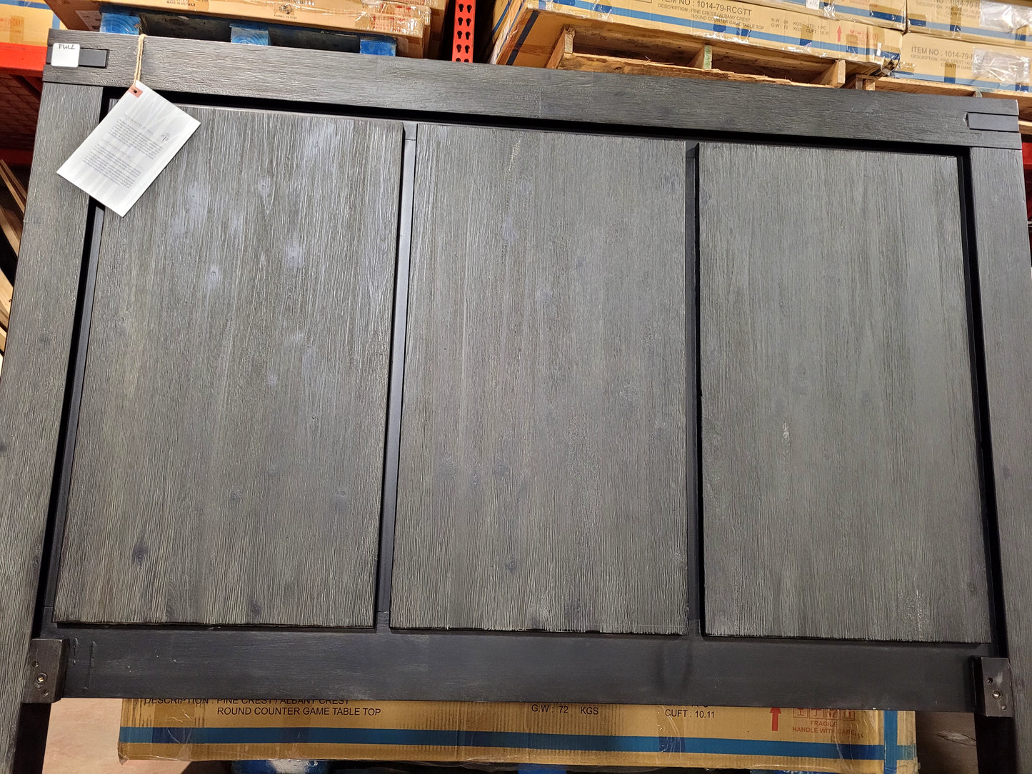 Avondale Graphite Full Headboard