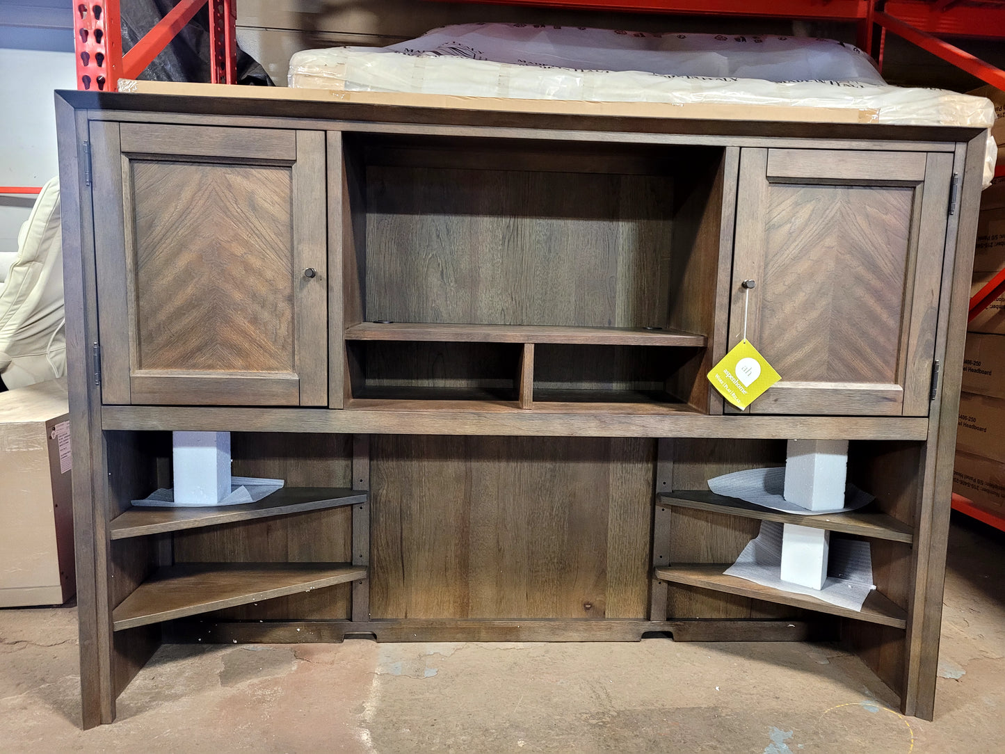 Wooden Credenza Hutch