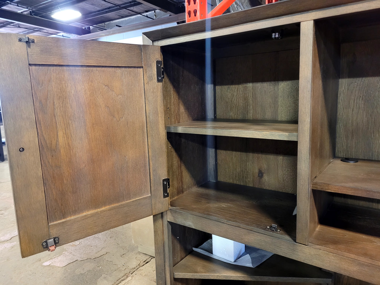 Wooden Credenza Hutch