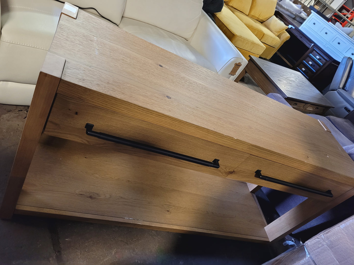 Davie 60" Wood Sofa Table