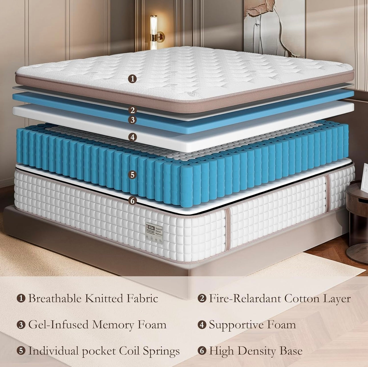 Full Size Flexpedic 12" Mattress