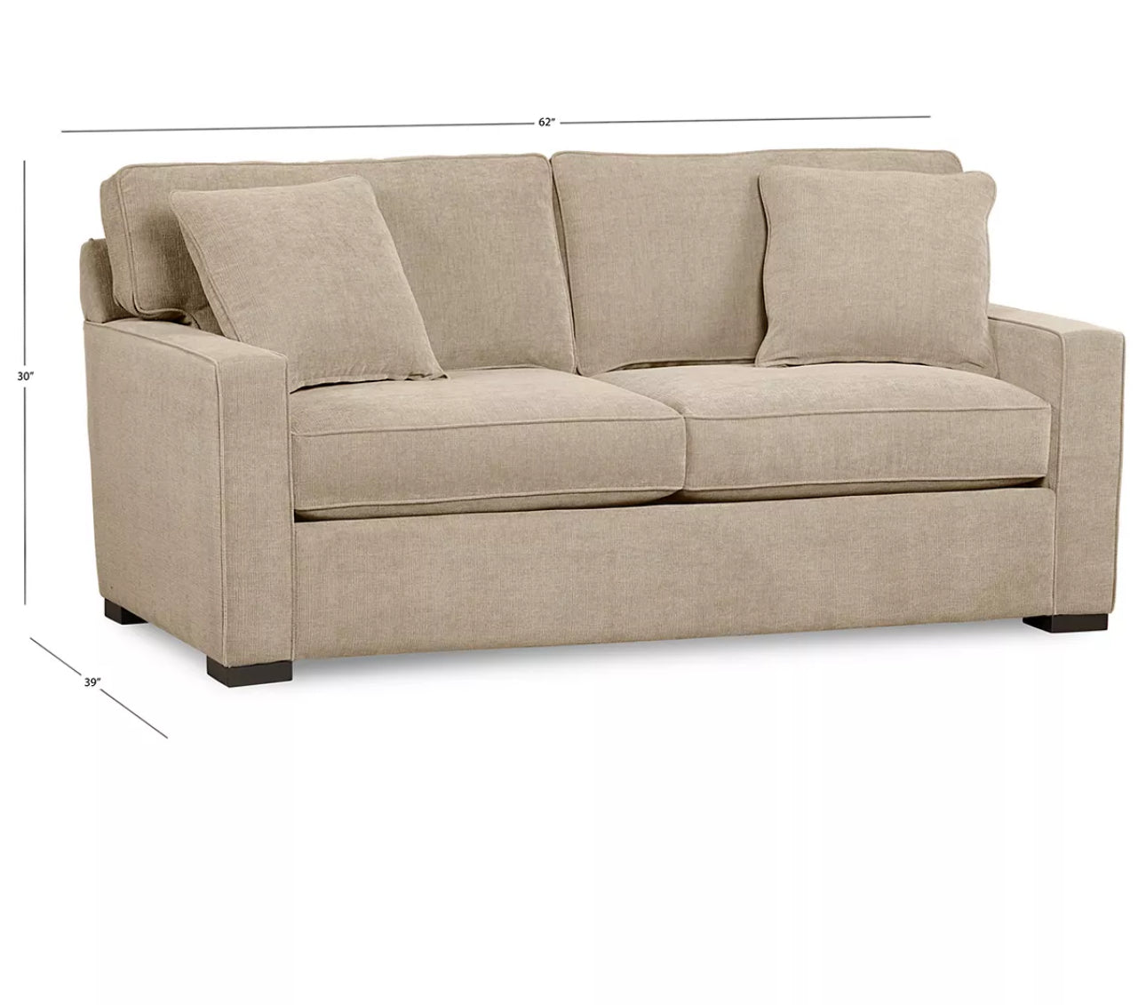 Radley 62" Fabric Loveseat