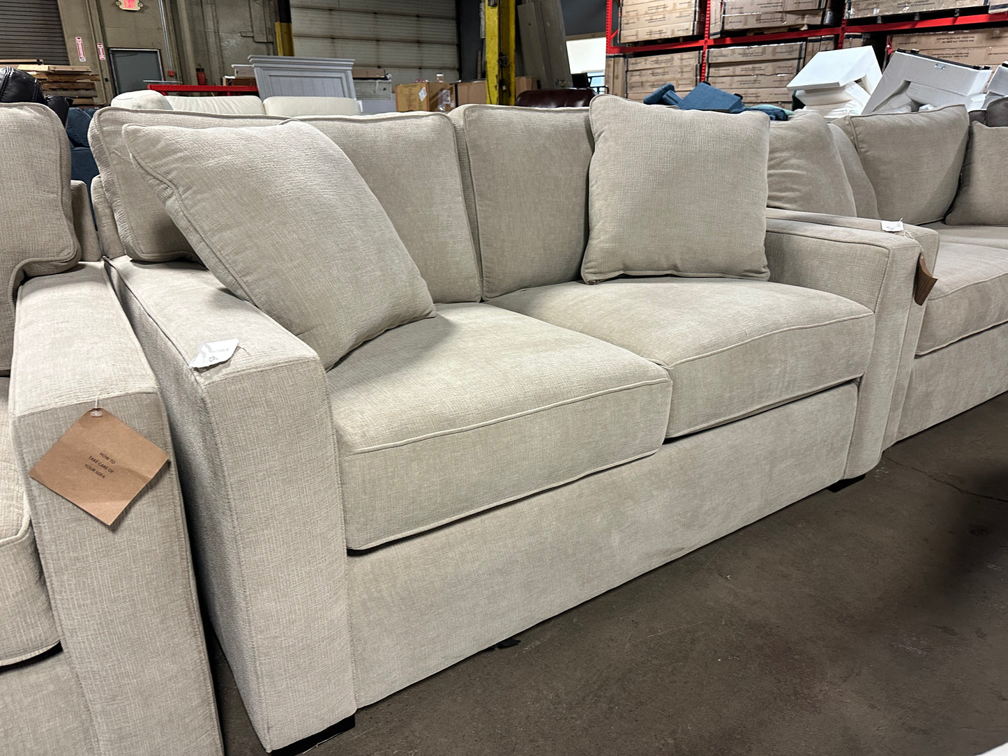 Radley 62" Fabric Loveseat