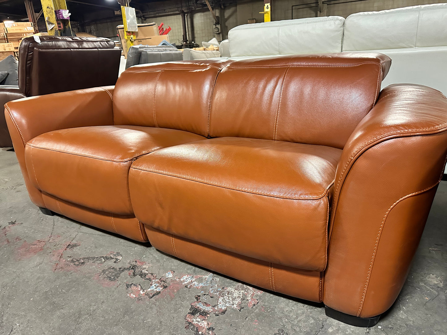 Lexanna 2-Pc. Leather Sofa with 2 Power Motion Recliners