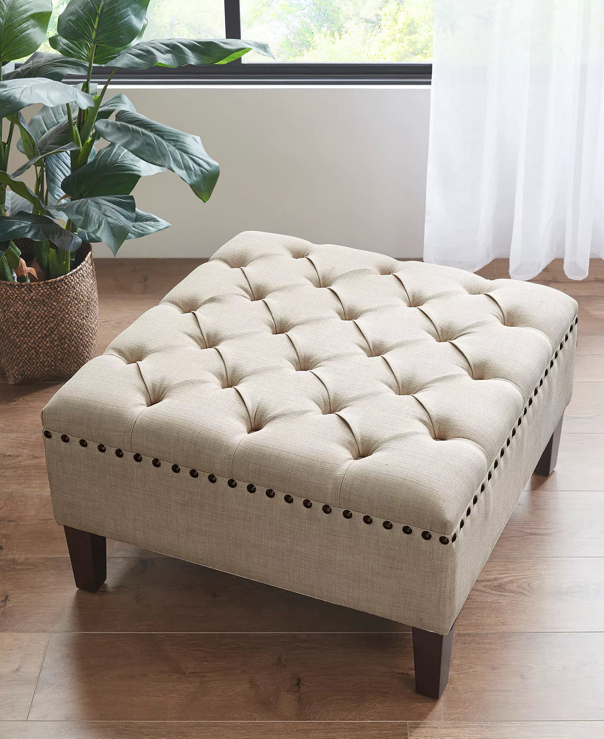 Madison Park Bryant Ottoman