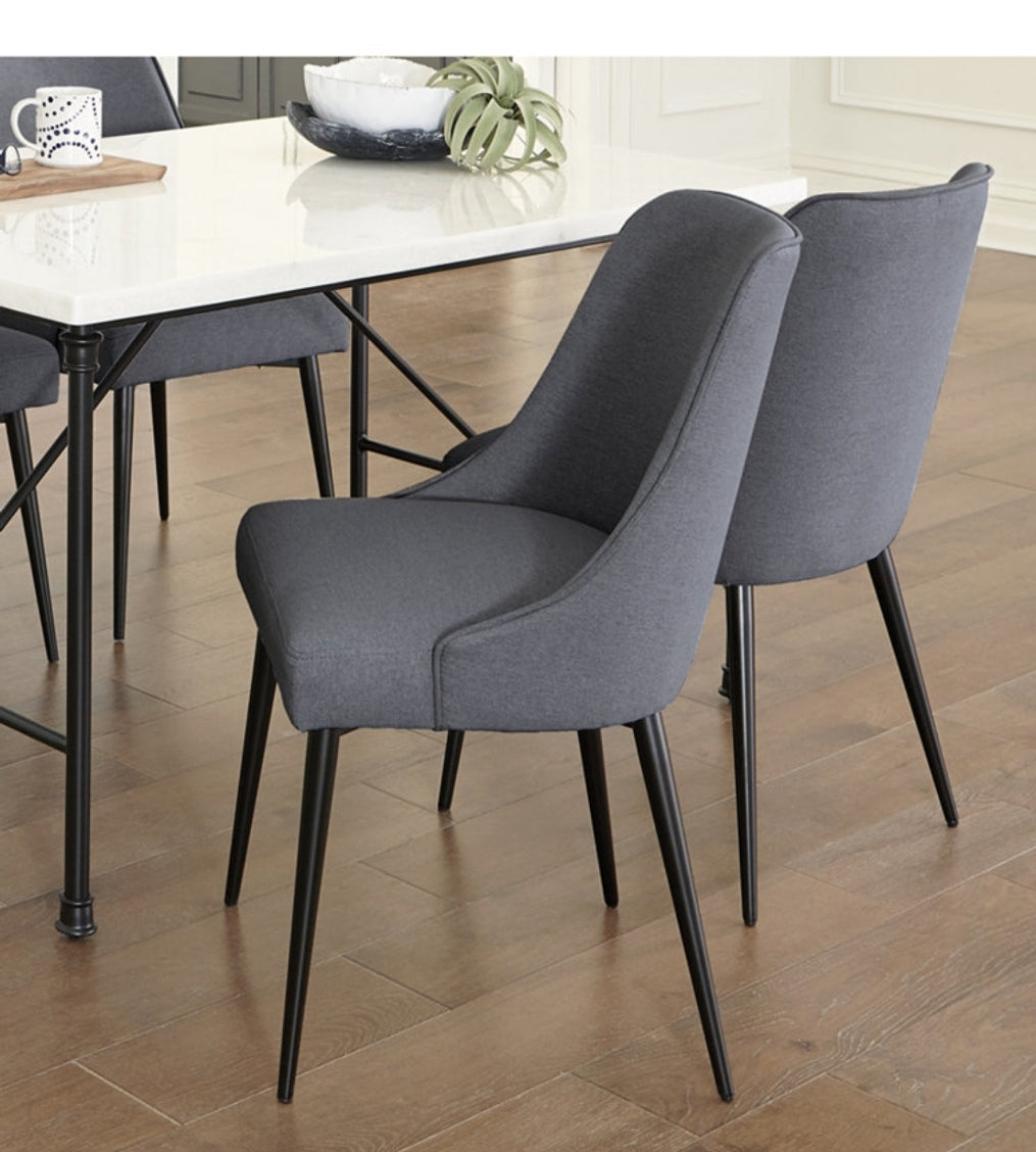 Colfax Side Chair (Charcoal)