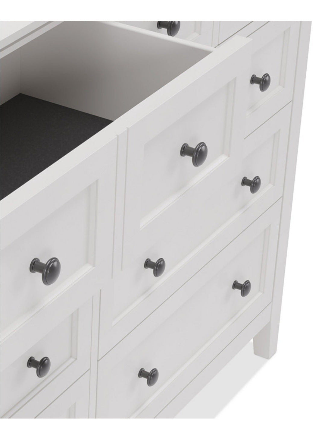 Hedworth Dresser (White) 8 Drawer