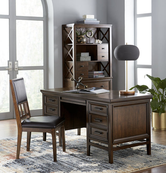 Caruth Executive Desk (Brown)