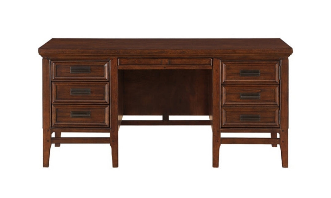 Caruth Executive Desk (Brown)