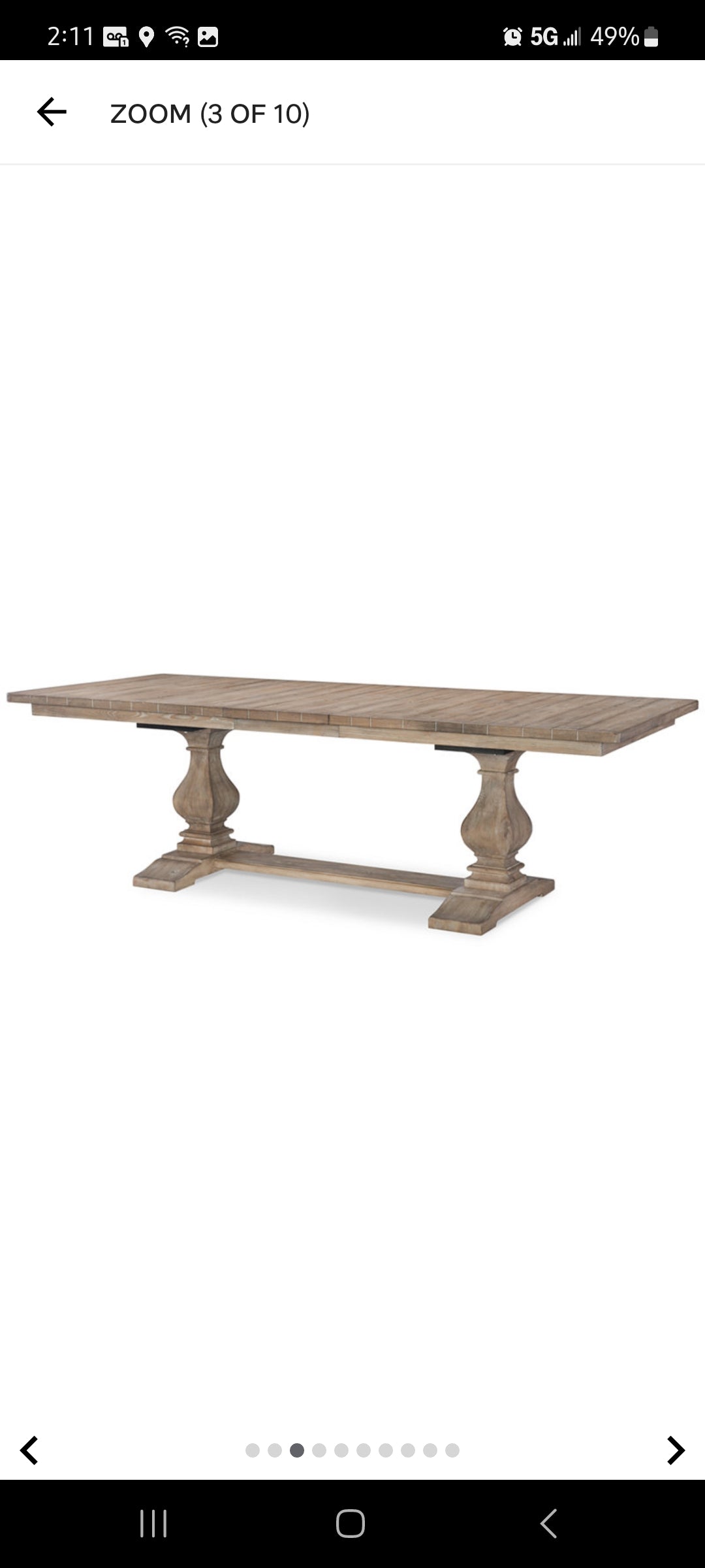 Rachael Ray Monteverdi II Dining Table