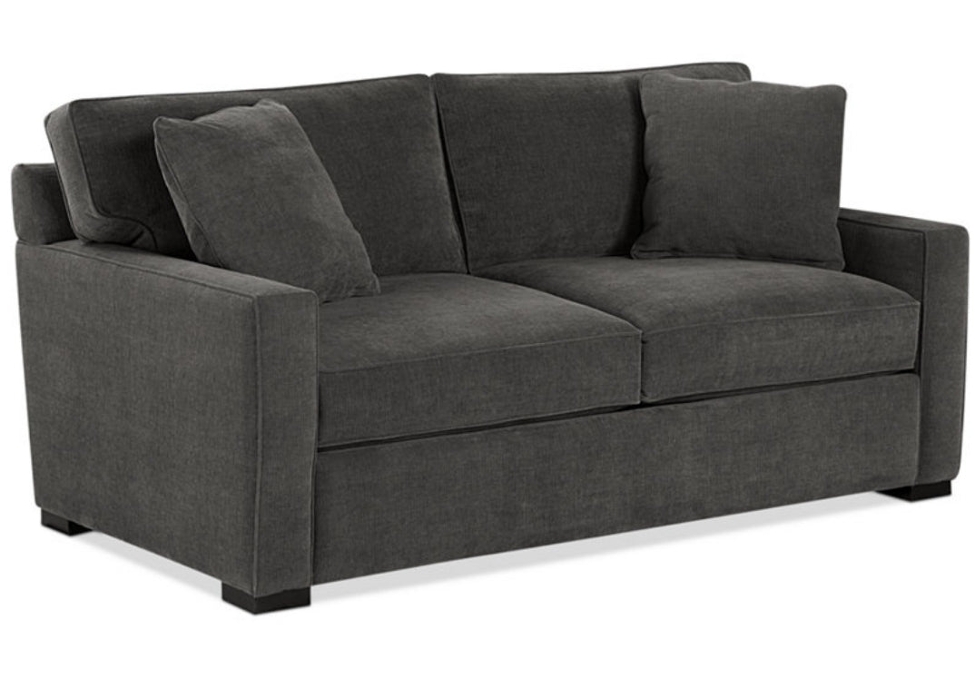 Radley 74" Fabric Full Sleeper Sofa Bed (Heavenly Mocha Grey)